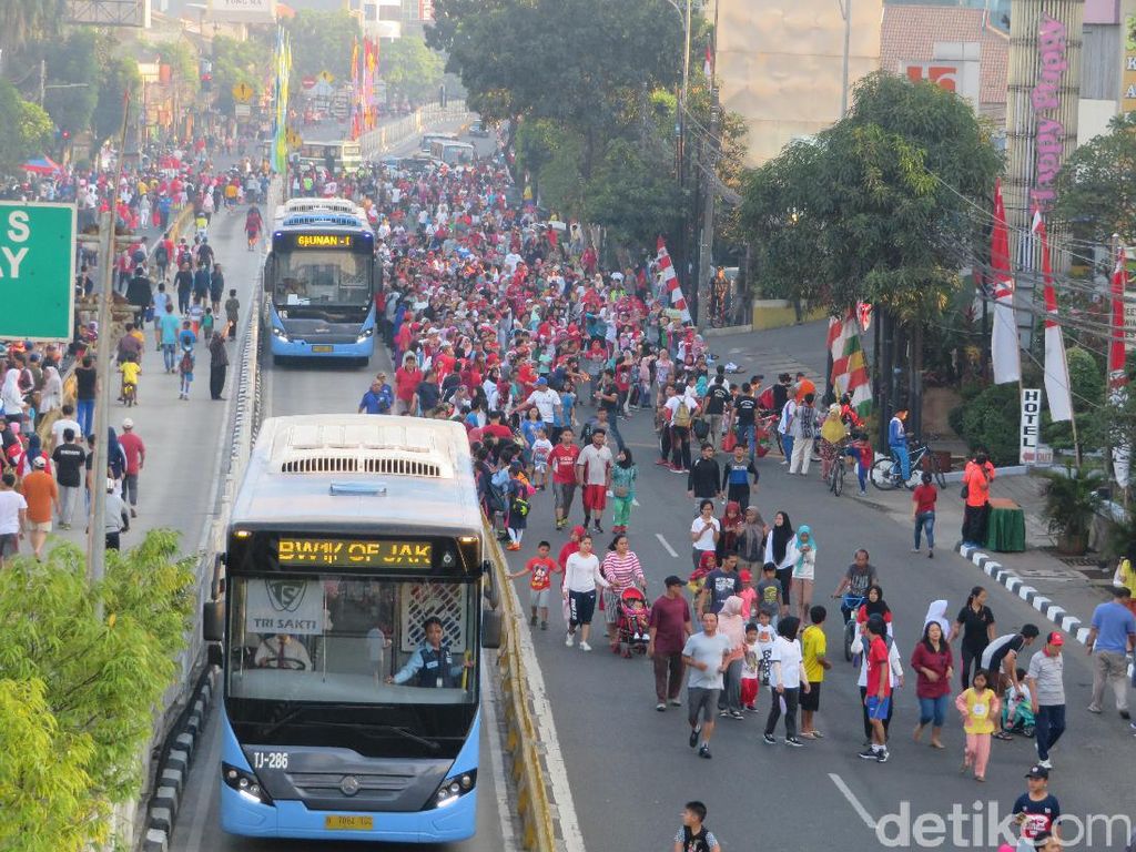 Ruas CFD di Jaksel Tidak Panjang, Walikota Rasa Cukup Ruas CFD di Jaksel Tidak Panjang, Walikota Rasa Cukup