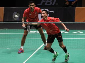 Kalahkan Ganda Taiwan, Fajar/Rian Jejak Babak Kedua