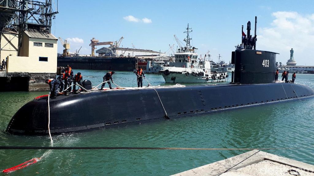 Foto: Begini Penampakan Kapal Selam KRI Nagapasa 403 Foto: Begini Penampakan Kapal Selam KRI Nagapasa 403