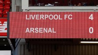 Buat Arsenal, ini menjadi kekalahan kedua mereka dari tiga laga pembuka musim Premier League. Pekan lalu mereka juga tumbang di tangan Stoke City. (REUTERS/Phil Noble)