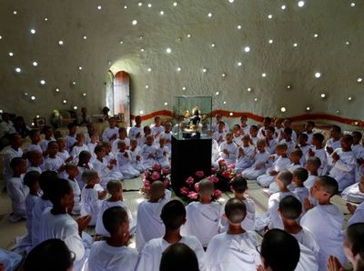 Foto: Sekolah Biksu Cilik di Thailand