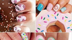 Yummy! Cupcake, Waffle dan Semangka Tampil Cantik di Nail Art