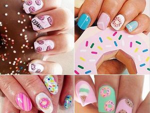 Yummy! Cupcake, Waffle dan Semangka Tampil Cantik di Nail Art