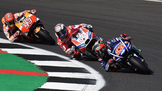 Marc Marquez mengalami kegagalan mesin pada lap ke-13.
