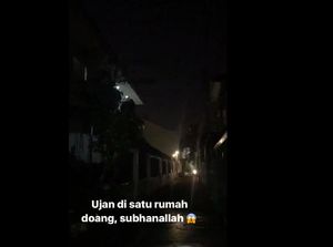 Hujan Satu Rumah di Tebet, LAPAN: Tidak Mungkin Hujan Satu Rumah di Tebet, LAPAN: Tidak Mungkin