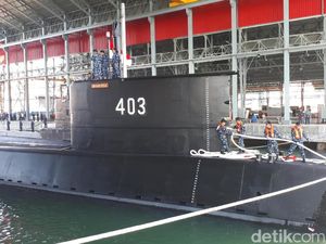 Kapal Selam Baru Milik TNI AL Diberi Nama KRI Nagapasa 403