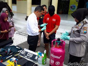 Widodo Belajar Membuat Bom untuk Ledakkan ATM dari Internet
