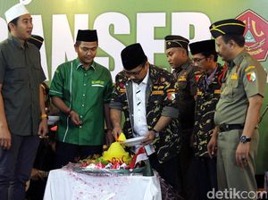 GP Ansor dan Banser Gelar Tasyakuran Kemerdekaan HUT RI