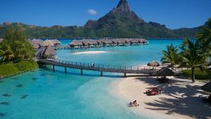 Foto: Bora-bora, Tempat Liburannya Artis Dunia