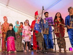Komunitas RI Kenalkan Angklung di Townsville Australia