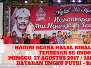 Halalbihalal Punggowo Kepri Toreh Dua Rekor Muri