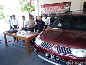 Polisi Tangkap Pencuri Mobil Istri Raja Keraton Surakarta