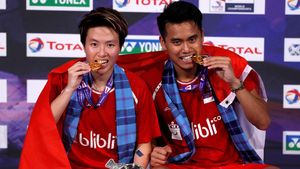 Foto: Tontowi/Liliyana Juara Dunia Bulutangkis 2017