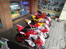 Ingat! Motor Mini Bukan untuk di Jalan Umum