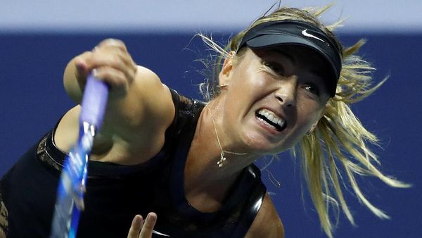 Foto: Sharapova Kembali Melenguh di AS Terbuka