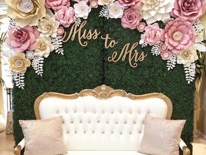 15 Inspirasi Dekorasi Paper Flower yang Cantik untuk Lamaran & Pernikahan