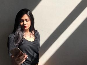 Reaksi Putri Mulan Jameela yang Dituding Hamil Reaksi Putri Mulan Jameela yang Dituding Hamil