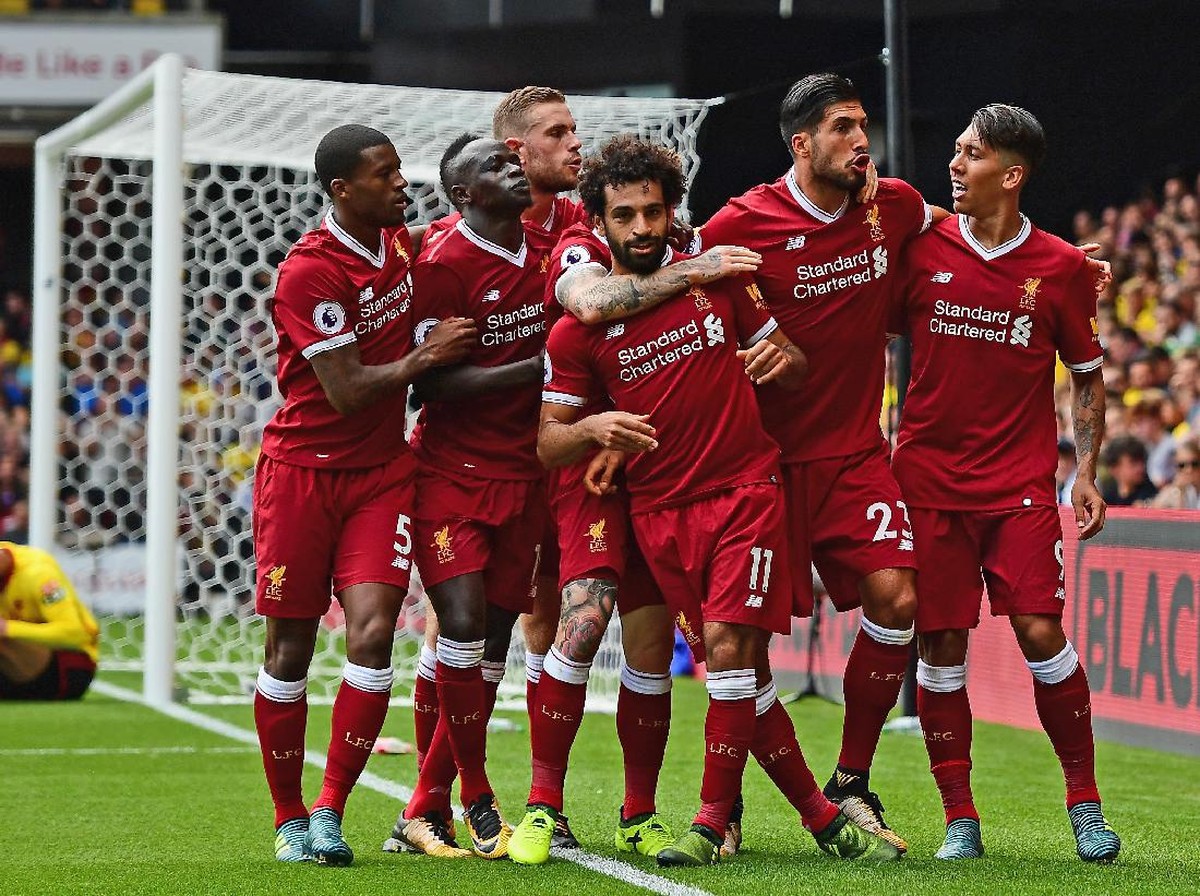 Dejan Lovren menilai trio Roberto Firmino-Sadio Mane-Mohamed Salah sebagai lini serang terbaik di liga.Foto: Alex Broadway/Getty Images