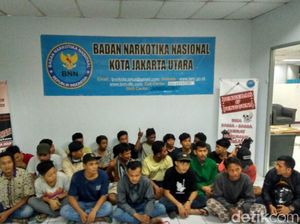 23 Orang Terjaring Razia Narkoba di Cilincing