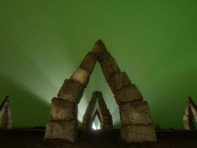 Foto: Monumen Paling Aneh di Utara Bumi