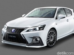 Khusus di Jepang, Lexus CT 200h dengan Body Kit TRD dan 4 Knalpot