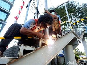 Tergusur Proyek Underpass, Halte TransJ Pondok Indah Dipindah