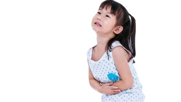 Ilustrasi anak sakit perut