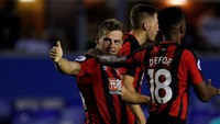 14. Bournemouth tercatat punya follower Instagram sejumlah 160.000. (Foto: Craig Brough/Action Images via Reuters)