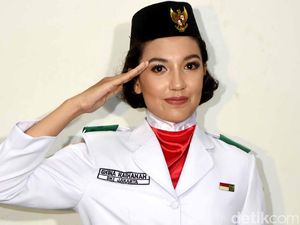 Adik Tsania Marwa yang Jadi Paskibraka Cantik Banget Juga Lho!