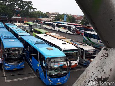 Jelang Idul Adha, Terminal Cicaheum Bandung Sepi