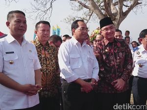 Menhub Groundbreaking Pelabuhan Warnasari di Cilegon