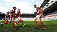 11. Stoke City tercatat punya follower Instagram sejumlah 271.000. (Foto: Action Images via Reuters/Andrew Boyers)