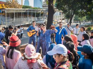 Aksi RAN Keliling Jakarta dengan Piyama