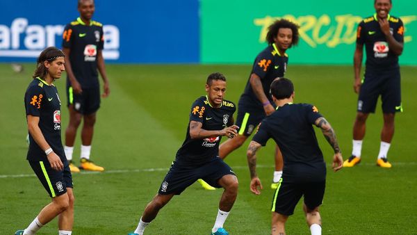 Melihat Latihan Tim Samba Jelang Kualifikasi Piala Dunia