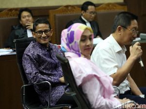 Sandiaga dan Angie Sama-sama Bersaksi