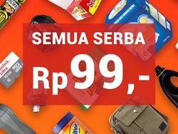 Hari Ini, Produk Berikut Bisa Dibeli dengan Rp 99 Saja