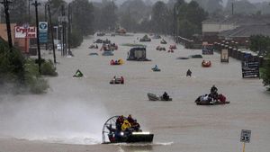 Houston, We Have a Problem! Banjir Akibat Badai Harvey Belum Surut