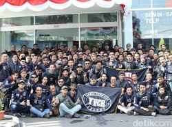 Pencinta Yamaha Vixion Peringati Kelahiran Vixion 1 Dekade Lalu