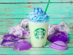 Mermaid Frappuccino Kini Juga Bisa Dinikmati di Meksiko