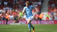 Kevin de Bruyne sudah mulai berkontribusi untuk Manchester City. Dengan posisi bermain lebih dalam, dia sudah mencatatkan assist dalam dua laga beruntun. (Foto: Mike Hewitt/Getty Images)