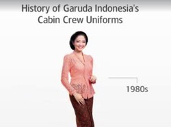 Bukan Kebaya Biasa yang Pernah Dipakai Pramugari Garuda