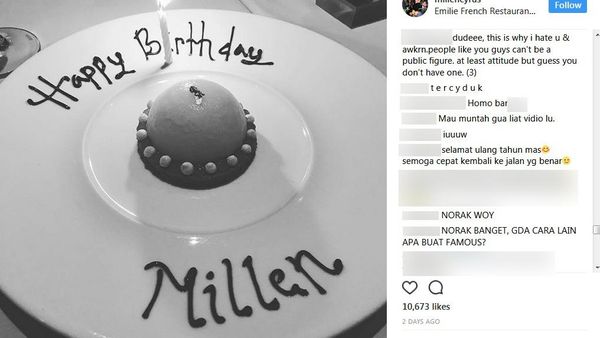 Doa dan Ungkapan Geram Netizen untuk Millendaru