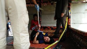 Foto: Reka Ulang Adegan Pembunuhan Sadis Nenek Elih