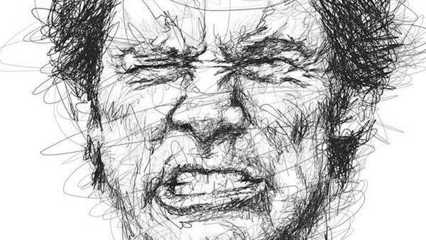 Bak Cakar Ayam! Ini Goresan Seni Wajah Jim Carrey