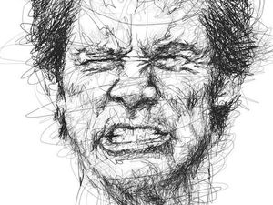 Bak Cakar Ayam! Ini Goresan Seni Wajah Jim Carrey