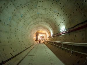 Foto: Perkembangan Terkini Terowongan Bawah Tanah MRT Jakarta