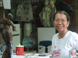 Dolorosa Sinaga Bicara Soal Seni Patung di Jakarta