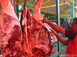 Stok Daging Sapi Surplus 17.183 Ton