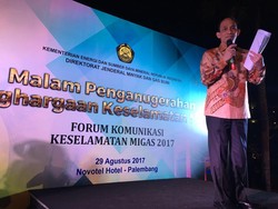 75 Perusahaan Migas Raih Penghargaan Keselamatan