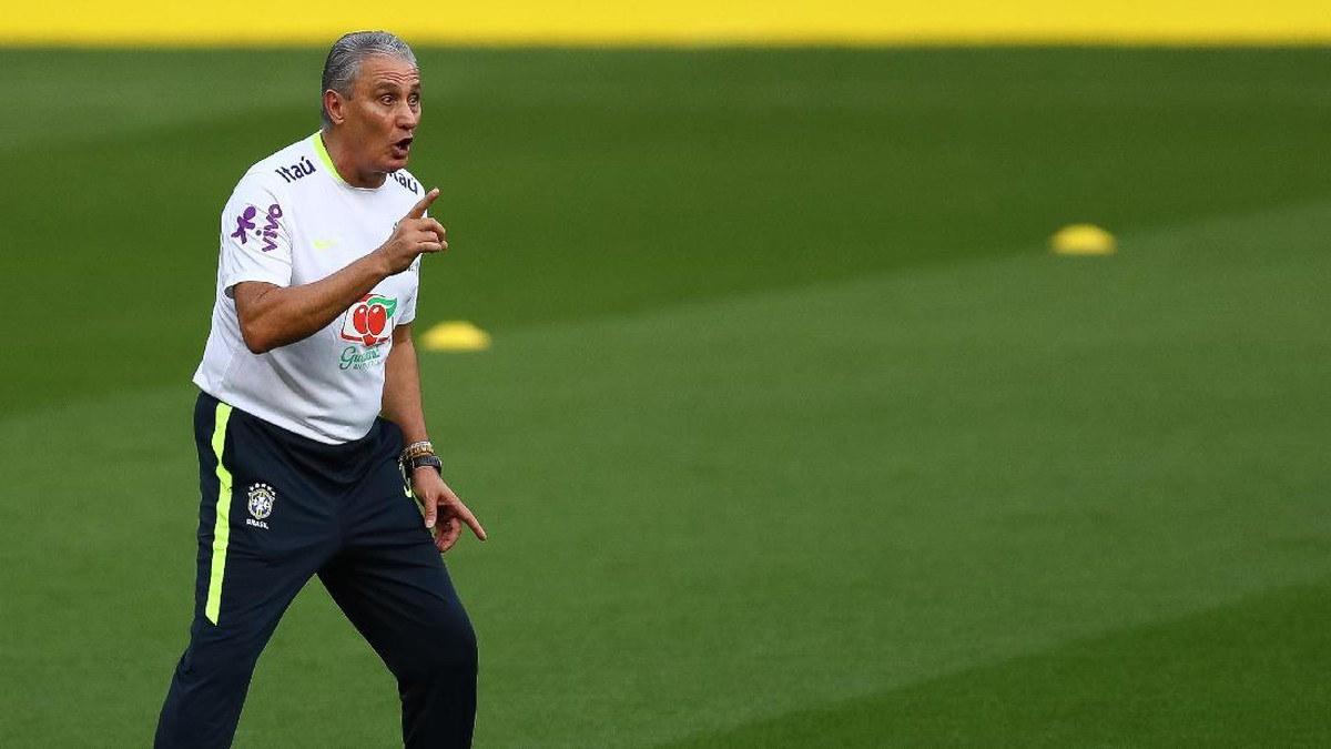 Pelatih timnas Brasil, Tite (Foto: Buda Mendes/Getty Images)